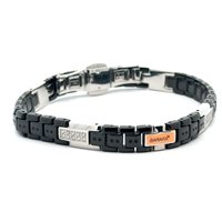 Bracciale Baraka Uomo in Oro rosa Diamante Black BR214203RODN070018 - BR214203RODN070018